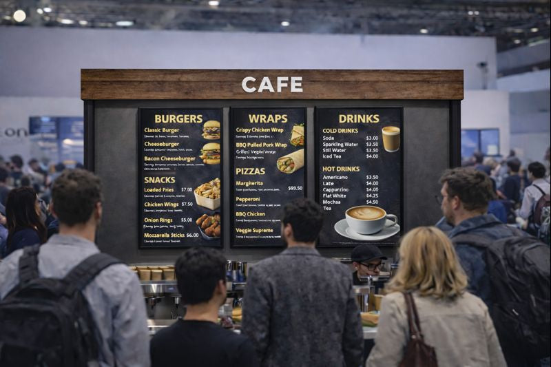 Bronze 32 Inch Shop Fit Out Package | 3 x Mounted 32 Inch Digital Marketing Signage
