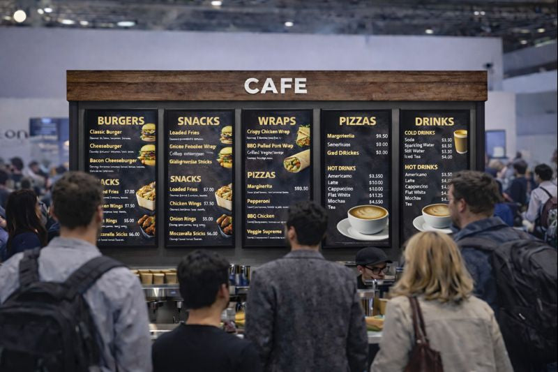 Gold 32 Inch Shop Fit Out Package | 5 x Wall Mounted 32 Inch Digital Marketing Signage